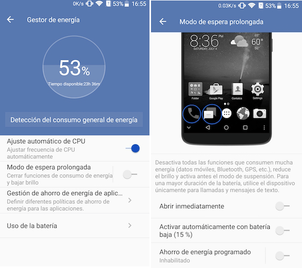 Cómo optimizar la duración de batería del ZTE Axon 7 2 ZTE Axon 7