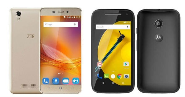 Comparativa ZTE Blade A452 vs Lenovo Moto E3