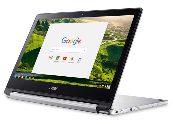 Acer Chromebook R13, un portátil con Chrome OS y pantalla giratoria