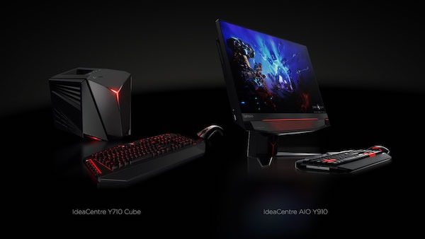 Lenovo IdeaCentre Y710 Cube y Lenovo IdeaCentre AIO Y910, PCs de jugones con realidad virtual 2 lenovo gamers 01