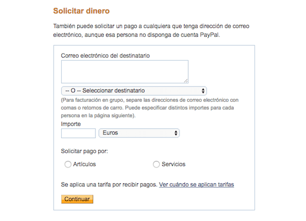 cuenta personal paypal se pueden recibir pagos