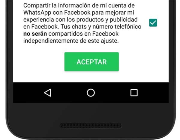 whatsapp facebook datos