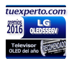 LG 55E6V Sello Premios tuexperto 2016