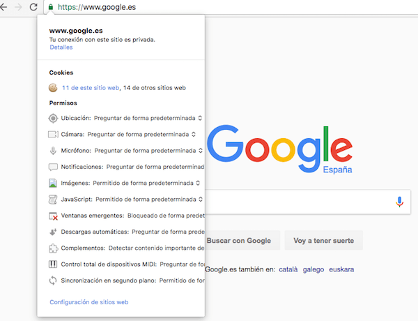 Para qué sirve el nuevo icono de la barra de direcciones de Chrome