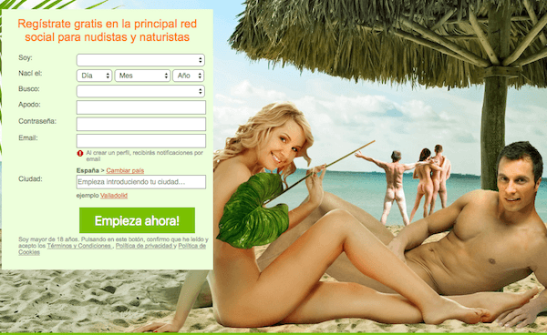 Estas son las redes sociales más raras de Internet 1 red social nudistas
