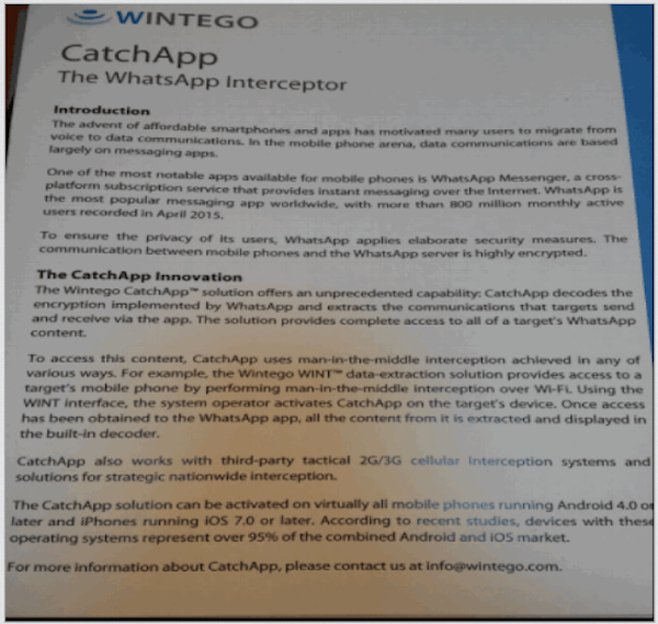 Crean una app capaz de cargarse el cifrado de mensajes de WhatsApp 2 catchapp