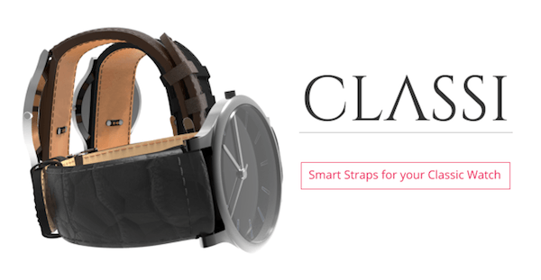 Classi, un invento que transforma los relojes tradicionales en smartwatches