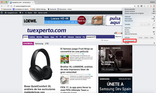 Cómo crear usuarios en Google Chrome con sus propios marcadores y preferencias 2 Crear usuarios Google Chrome