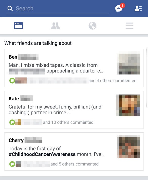 Facebook te informará de lo que más hablan tus amigos 2 Facebook amigos