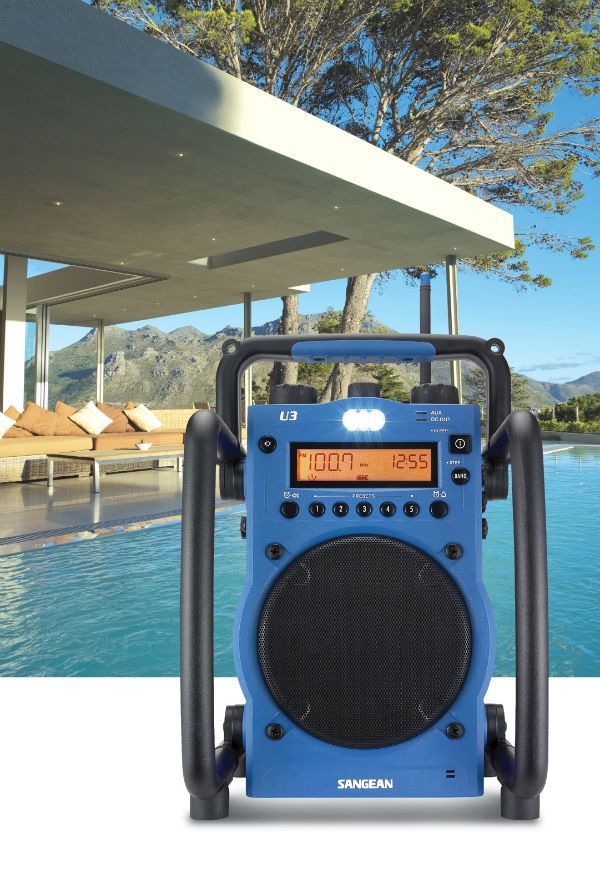 Sangean U-3, una radio robusta para trabajo, playa o montaña 2 Sangean U3