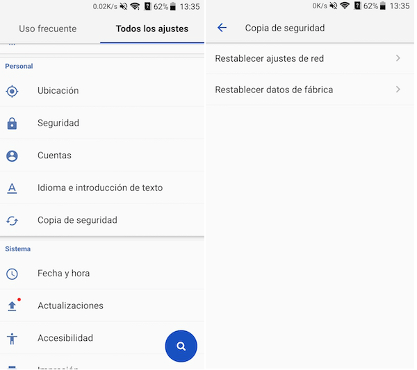 Cómo restablecer de fábrica el ZTE Axon 7 2 ZTE Axon 7