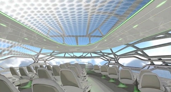 El avión transparente será el Airbus del futuro