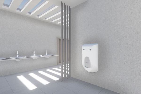 Este urinario inteligente tiene final feliz 1 Urinario 2.0