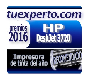 HP Deskjet 3720 sello tuexperto premios 2016