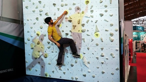 Augmented Climbing Wall