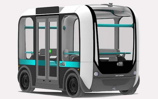 Olli, así­ es el modelo de autobús autónomo y ecológico del futuro