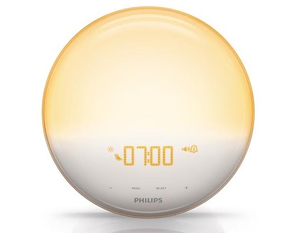Philips Wake-up Light, despertador que combina luz y el sonido