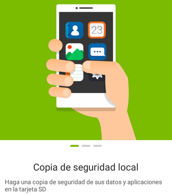Estas son las apps que vienen de serie con el ZTE Blade V7 Lite 7 copia seguridad zte blade v7 lite