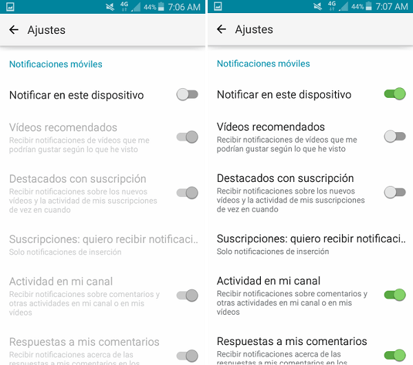 Cómo eliminar las alertas automáticas de YouTube 4 YouTube