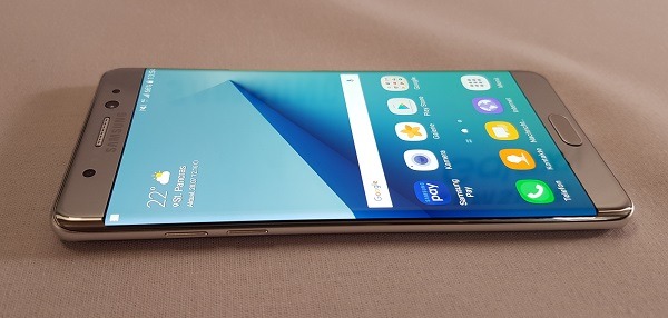 Samsung explica el problema de la baterí­a del Note 7