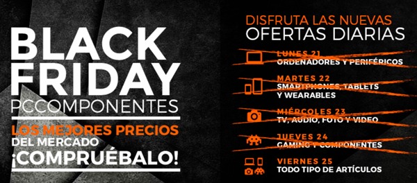 Las 10 mejores ofertas de PcComponentes por Black Friday 1 las 10 mejores ofertas de pccomponentes por black friday