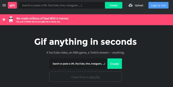 Cómo hacer un GIF de un vídeo de YouTube 2 Crear GIF de YouTube