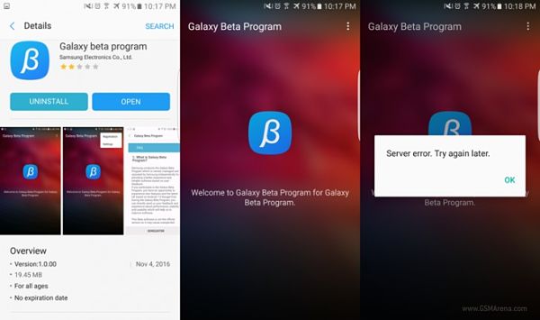 Empieza la actualización beta a Android 7.0 para el Samsung Galaxy S7 edge 2 Samsung Galaxy S7 edge