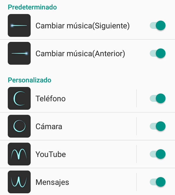 Así funcionan los gestos en el ZTE Blade V7 Lite 4 zte blade v7 lite gestos