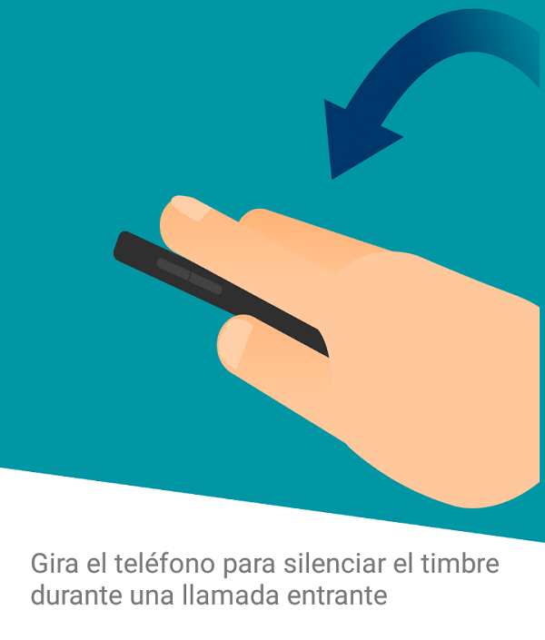 Así funcionan los gestos en el ZTE Blade V7 Lite 5 zte blade v7 lite movimiento