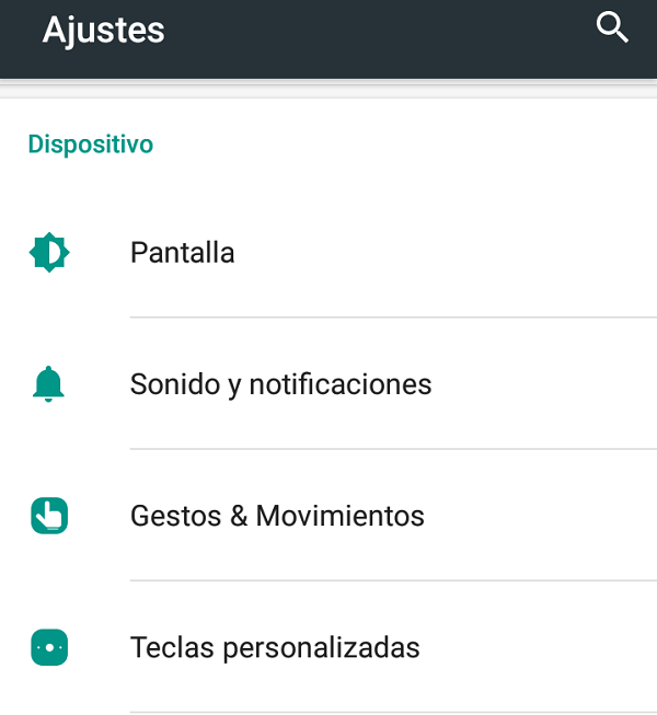 Así funcionan los gestos en el ZTE Blade V7 Lite 2 zte blade v7 lite ajustes