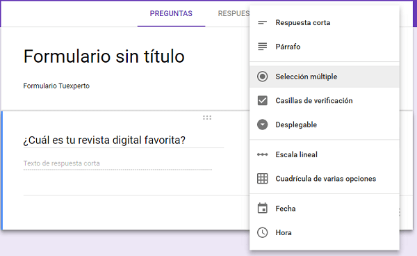 formularios drive