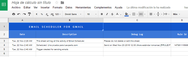 gmail mensajes programados