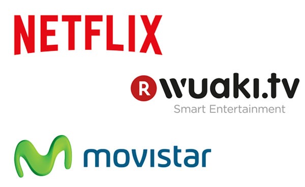 Netflix - Movistar - Wuaki