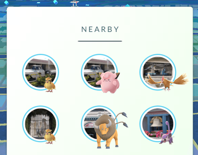 sistema rastreo pokemon go
