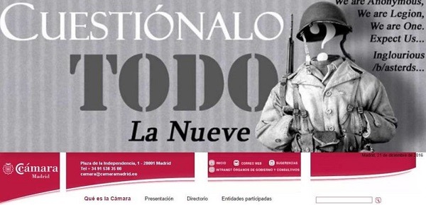 Ataque hacker a la web de la Cámara de Comercio 2 hacker camara comercio
