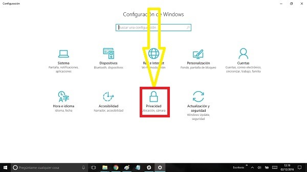 Como desactivar las apps en segundo plano en Windows 10 3 configuracion-de-windows