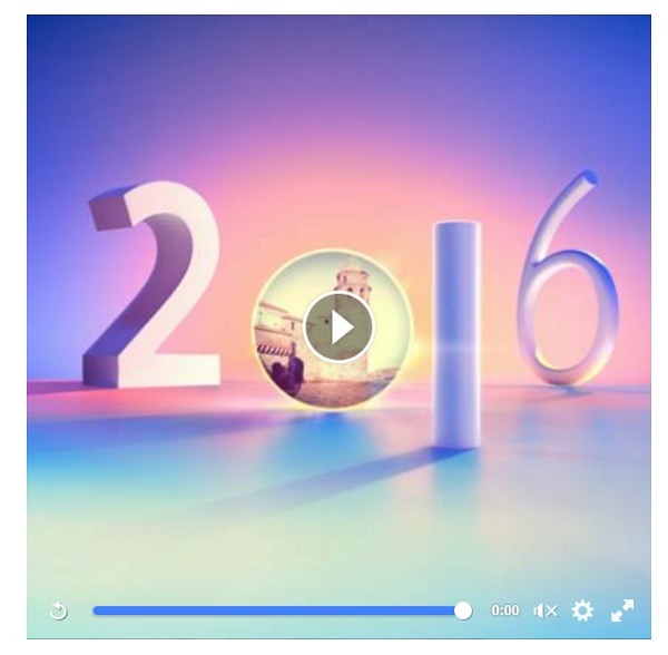 Cómo cambiar fotos del vídeo resumen del año de Facebook 1 vídeo resumen facebook 2016