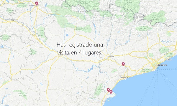Cómo crear tu propio vídeo resumen del año en Facebook 5 mapa ciudades