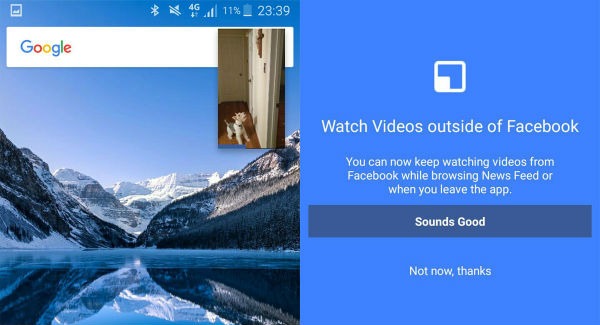 Facebook videos