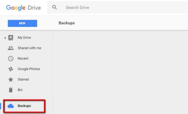 Google Drive copias de seguridad backup