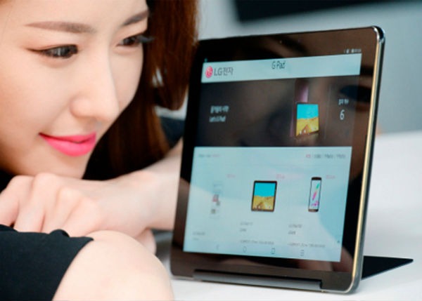 LG G Pad III, nueva tableta con cámara frontal de 5 megapí­xeles