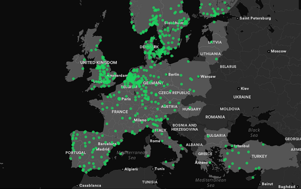 El mapa de la música de Spotify te muestra lo más escuchado en cada rincón del mundo 2 mapa música spotify