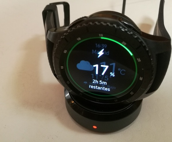 samsung gear s3 baterí­a