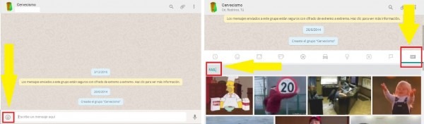 Ya puedes buscar y mandar GIF desde Whatsapp 2 buscar-gif-whatsapp