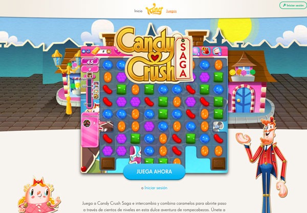 candy crush saga ordenador web oficial