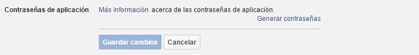 Estas son todas las opciones de seguridad de Facebook 6 contrasena-aplicacion