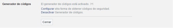 Estas son todas las opciones de seguridad de Facebook 5 generador-de-codigos