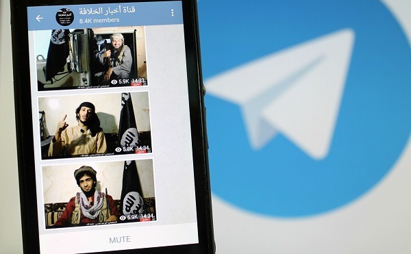 telegram ISIS