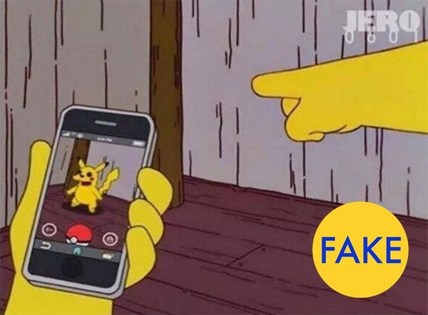 Los fotomontajes virales más falsos del 2016 10 los_simpson_pokemon_go
