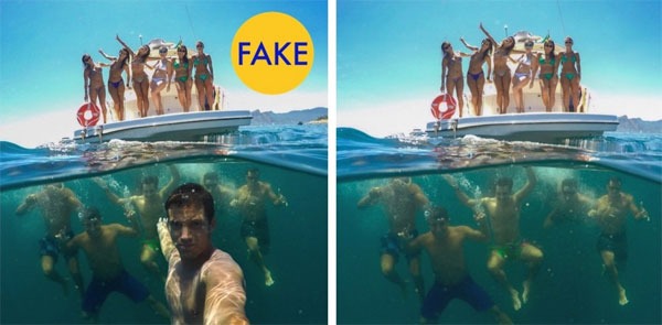 Los fotomontajes virales más falsos del 2016 9 selfie